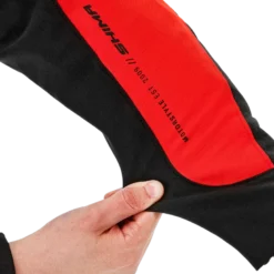 Kurtka tekstylna SHIMA MESH PRO 2.0 RED czarny czerwony biały