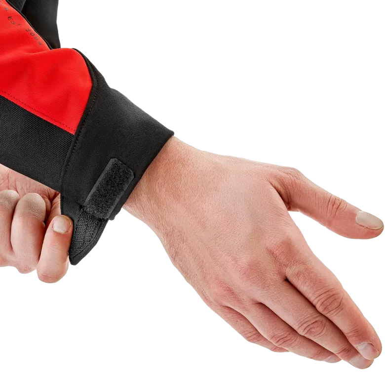 Kurtka tekstylna SHIMA MESH PRO 2.0 RED czarny czerwony biały