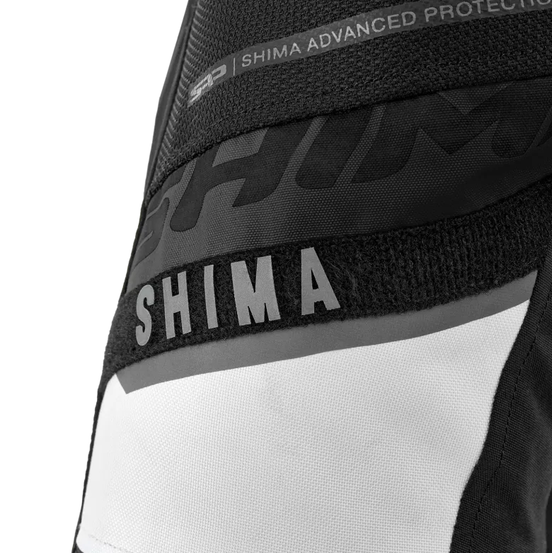 Kurtka tekstylna SHIMA MESH PRO 2.0 BLACK/WHITE czarny biały