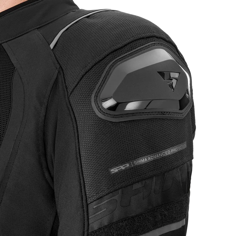 Kurtka tekstylna SHIMA MESH PRO 2.0 BLACK czarny
