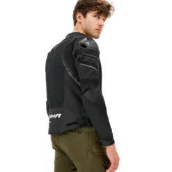 Kurtka tekstylna SHIMA MESH PRO 2.0 BLACK czarny