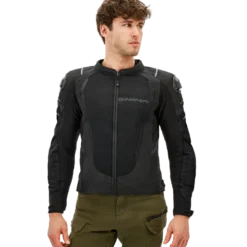 Kurtka tekstylna SHIMA MESH PRO 2.0 BLACK czarny