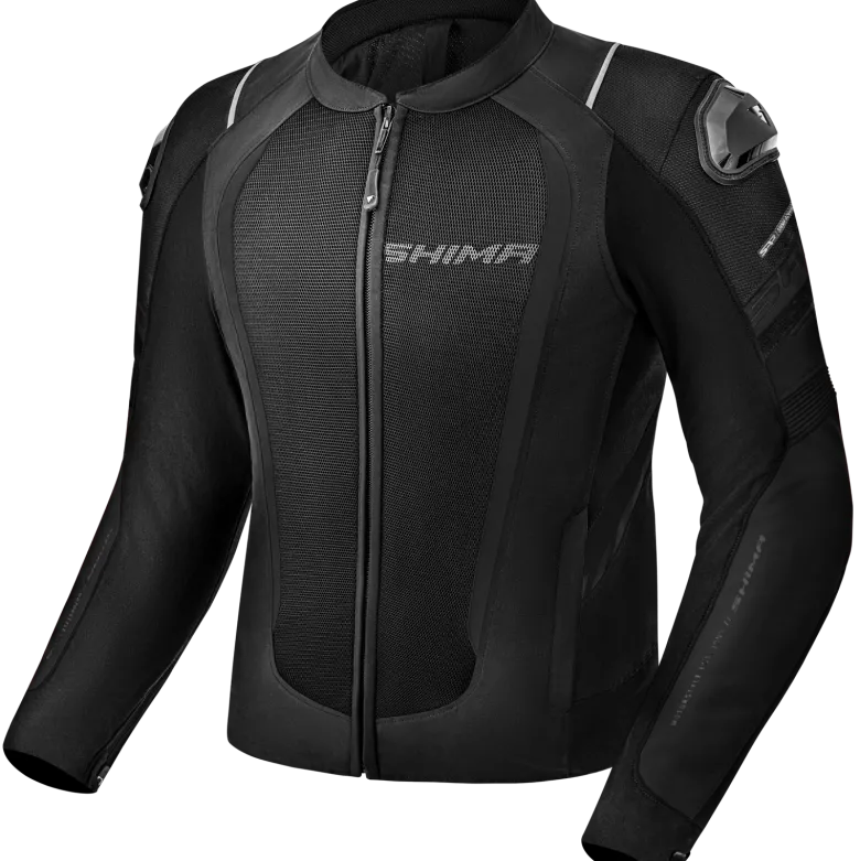 Kurtka tekstylna SHIMA MESH PRO 2.0 BLACK czarny