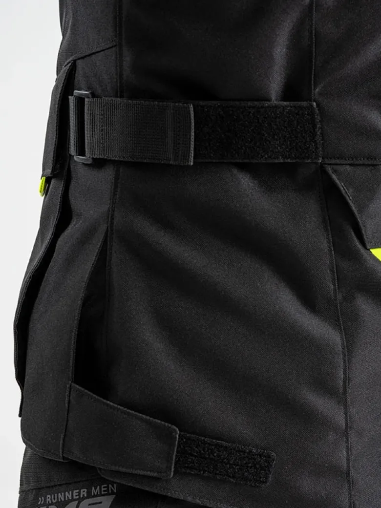 Kurtka tekstylna SHIMA RUNNER FLUO czarny żółty fluo