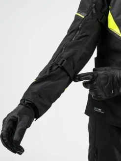 Kurtka tekstylna SHIMA RUNNER FLUO czarny żółty fluo