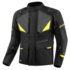 Kurtka tekstylna SHIMA RUNNER FLUO czarny żółty fluo