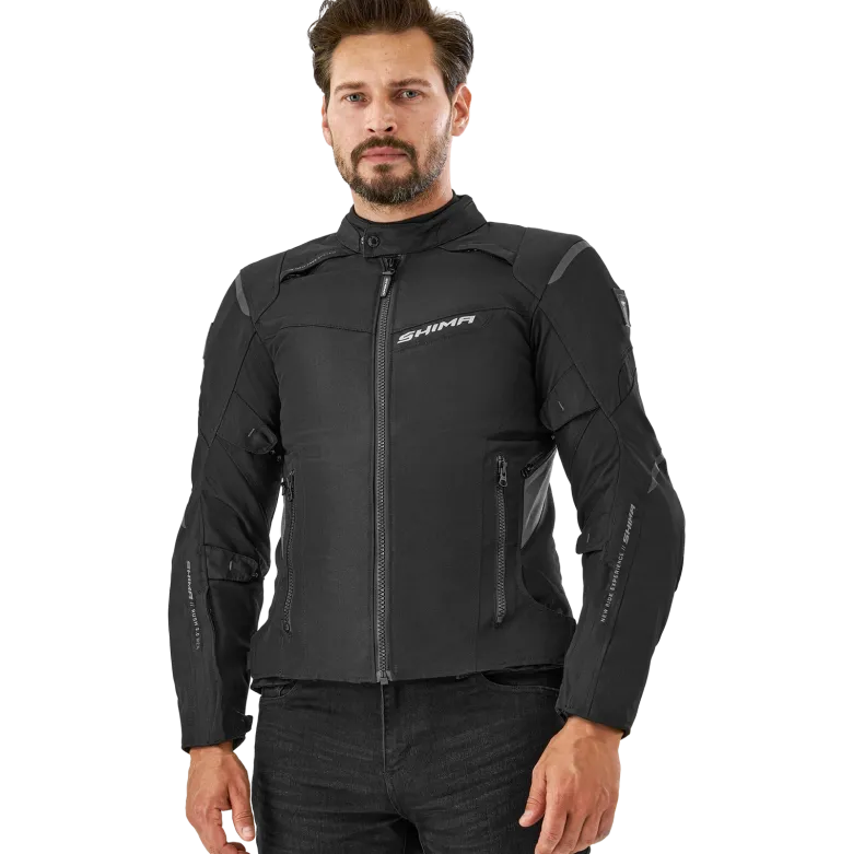Kurtka tekstylna SHIMA RUSH 2.0 BLACK czarny