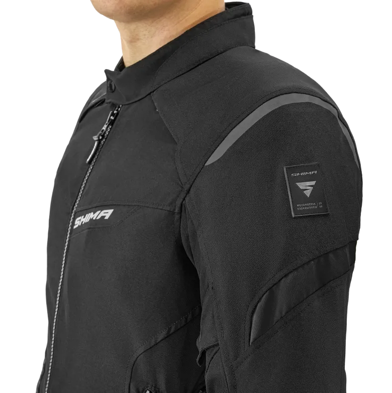 Kurtka tekstylna SHIMA RUSH 2.0 BLACK czarny