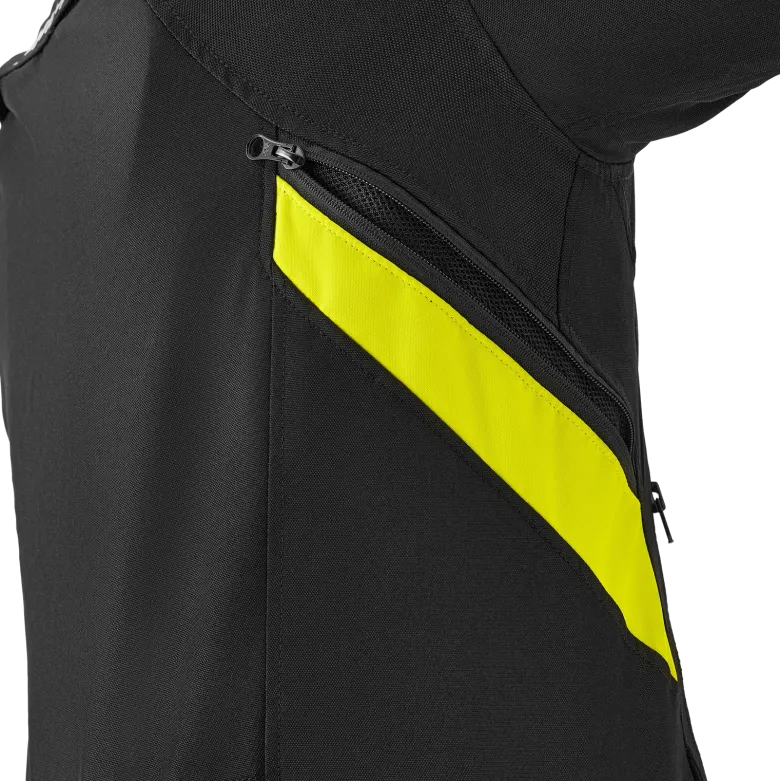 Kurtka tekstylna SHIMA RUSH 2.0 FLUO czarny żółty fluo