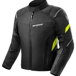 Kurtka tekstylna SHIMA RUSH 2.0 FLUO czarny żółty fluo