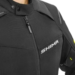 Kurtka tekstylna SHIMA RUSH 2.0 FLUO czarny żółty fluo