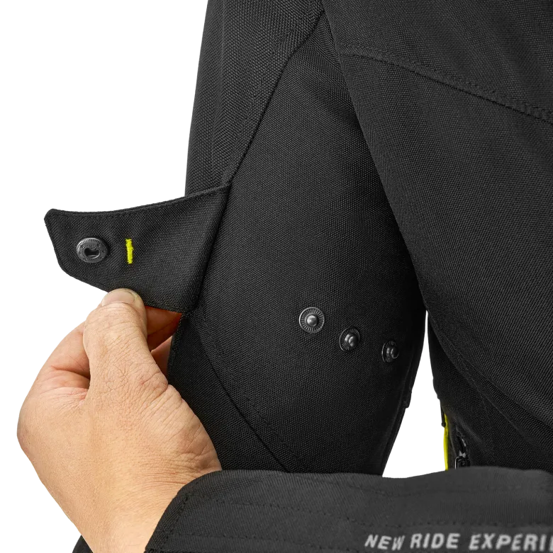 Kurtka tekstylna SHIMA RUSH 2.0 FLUO czarny żółty fluo