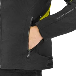Kurtka tekstylna SHIMA RUSH 2.0 FLUO czarny żółty fluo