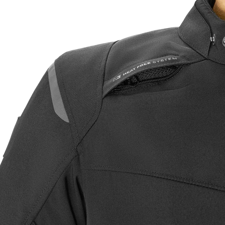 Kurtka tekstylna SHIMA RUSH 2.0 FLUO czarny żółty fluo