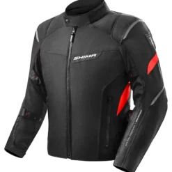 Kurtka tekstylna SHIMA RUSH 2.0 RED czarny czerwony