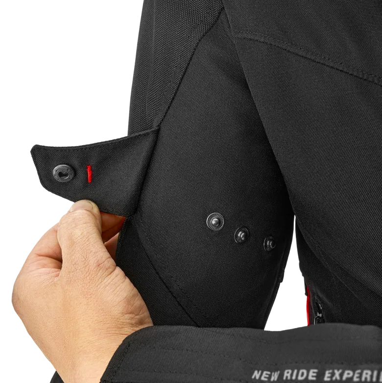 Kurtka tekstylna SHIMA RUSH 2.0 RED czarny czerwony