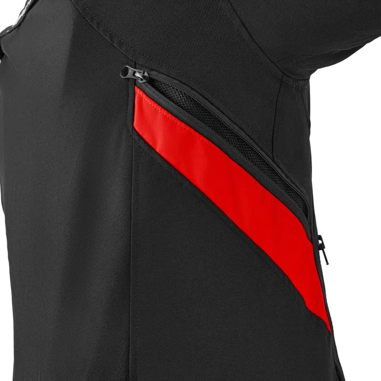 Kurtka tekstylna SHIMA RUSH 2.0 RED czarny czerwony