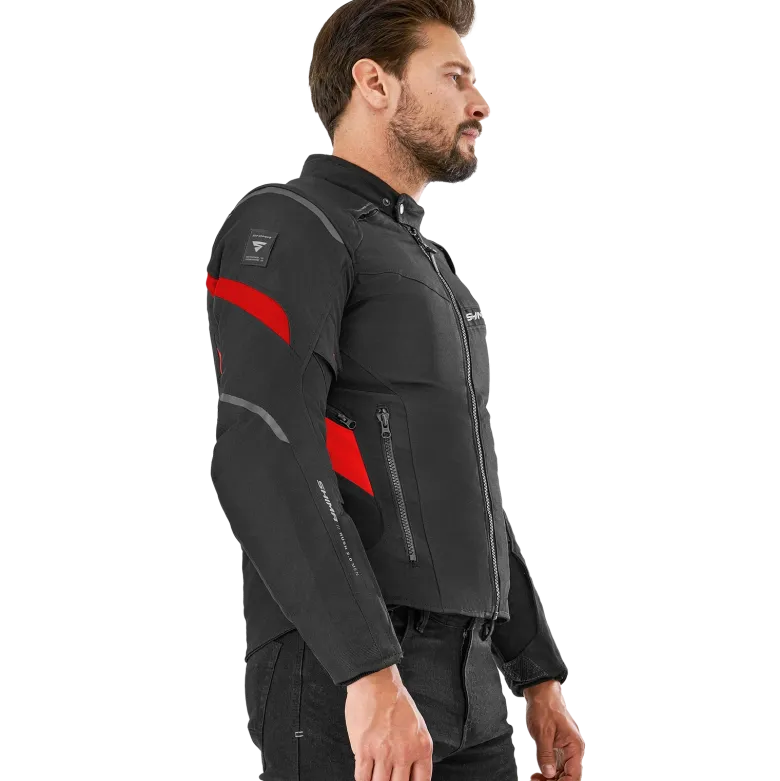 Kurtka tekstylna SHIMA RUSH 2.0 RED czarny czerwony
