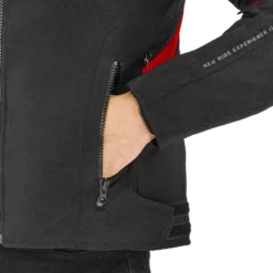 Kurtka tekstylna SHIMA RUSH 2.0 RED czarny czerwony