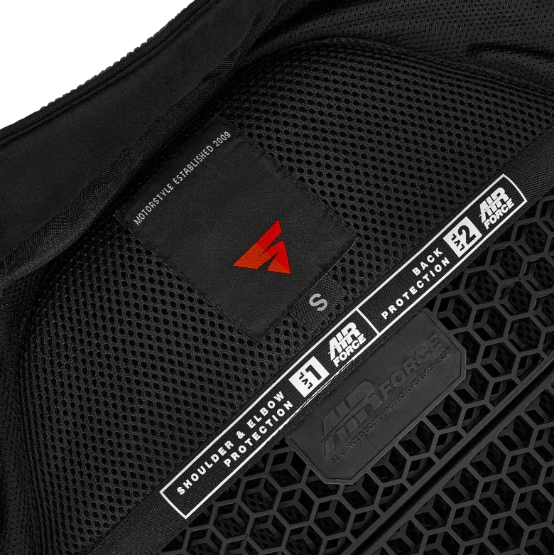 Kurtka tekstylna SHIMA RUSH 2.0 VENTED FLUO szary żółty fluo czarny