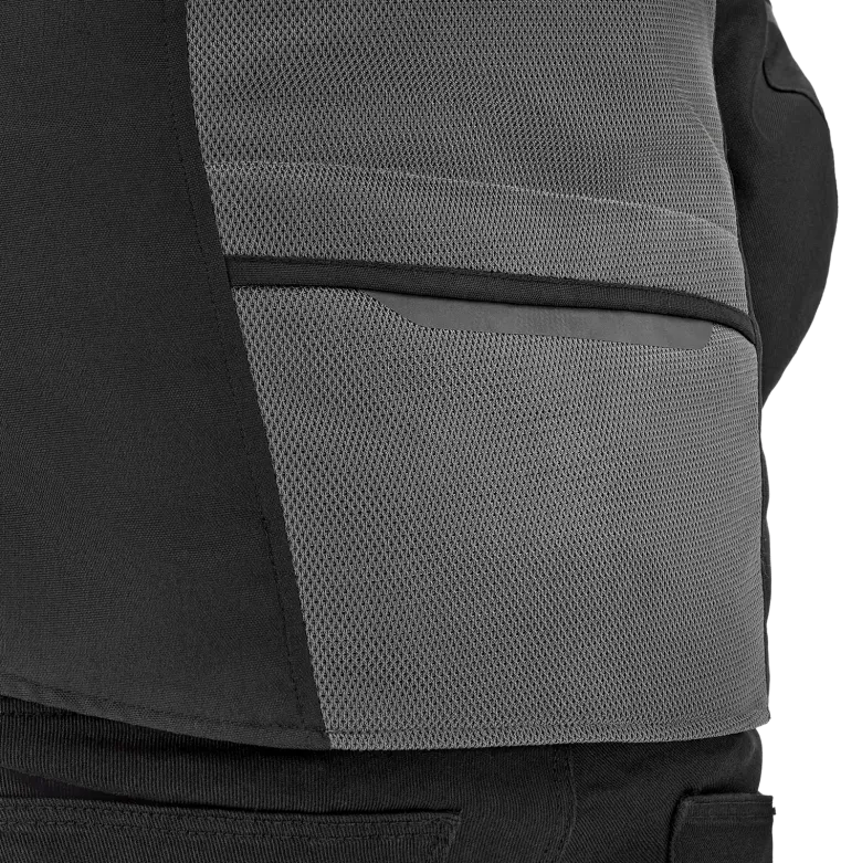 Kurtka tekstylna SHIMA RUSH 2.0 VENTED FLUO szary żółty fluo czarny