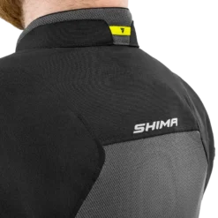 Kurtka tekstylna SHIMA RUSH 2.0 VENTED FLUO szary żółty fluo czarny