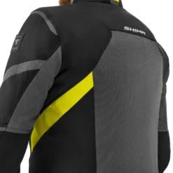 Kurtka tekstylna SHIMA RUSH 2.0 VENTED FLUO szary żółty fluo czarny
