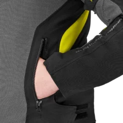 Kurtka tekstylna SHIMA RUSH 2.0 VENTED FLUO szary żółty fluo czarny
