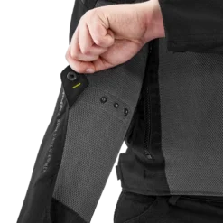 Kurtka tekstylna SHIMA RUSH 2.0 VENTED FLUO szary żółty fluo czarny