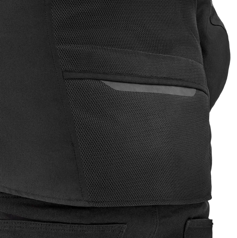 Kurtka tekstylna SHIMA RUSH 2.0 VENTED BLACK czarny
