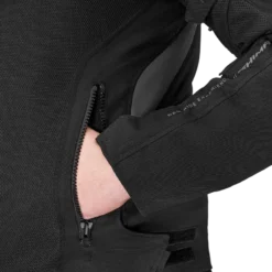 Kurtka tekstylna SHIMA RUSH 2.0 VENTED BLACK czarny