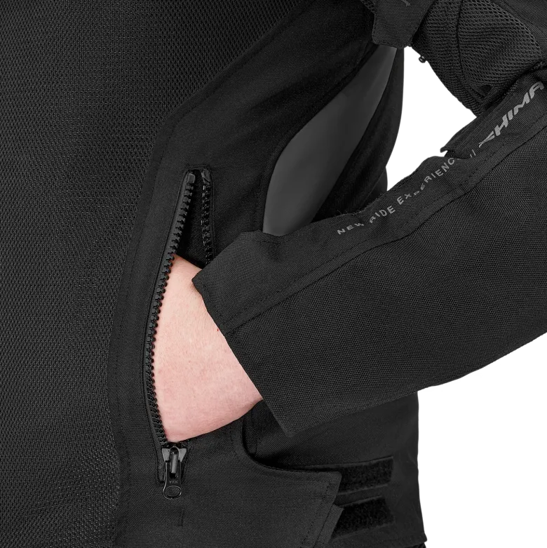 Kurtka tekstylna SHIMA RUSH 2.0 VENTED BLACK czarny