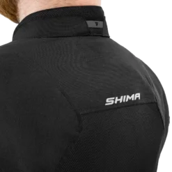 Kurtka tekstylna SHIMA RUSH 2.0 VENTED BLACK czarny