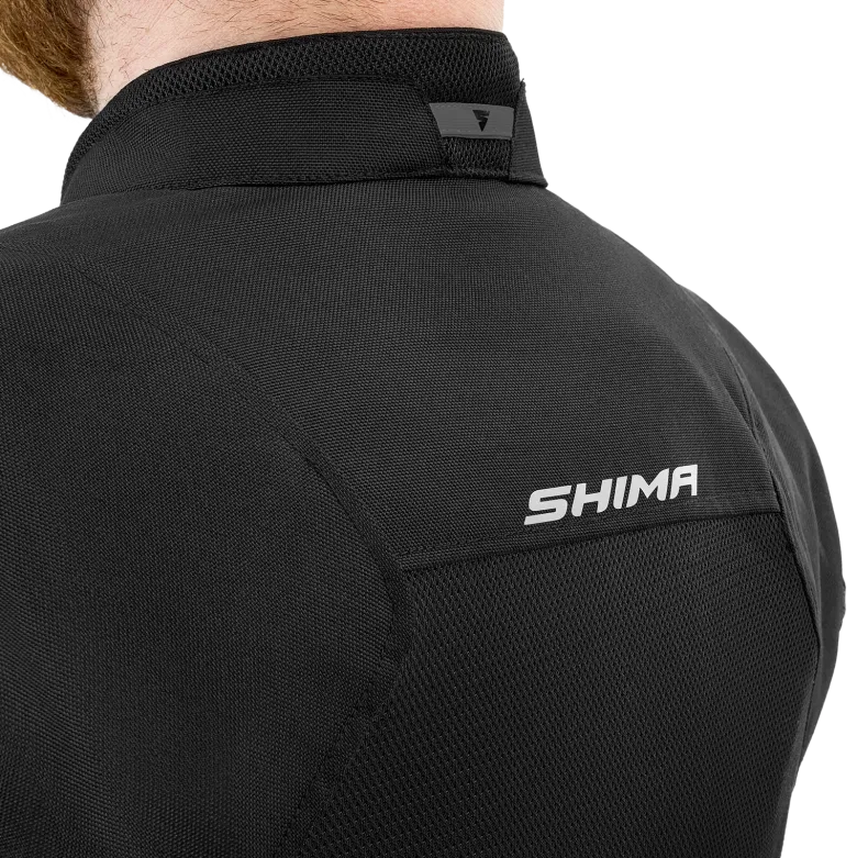 Kurtka tekstylna SHIMA RUSH 2.0 VENTED BLACK czarny