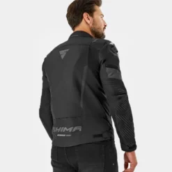 Kurtka tekstylna SHIMA SOLID 2.0 BLACK czarny