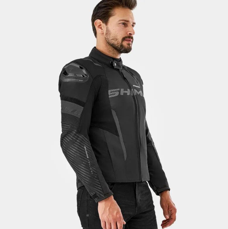 Kurtka tekstylna SHIMA SOLID 2.0 BLACK czarny
