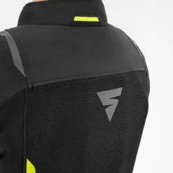 Kurtka tekstylna SHIMA SOLID 2.0 VENTED FLUO czarny żółty fluo