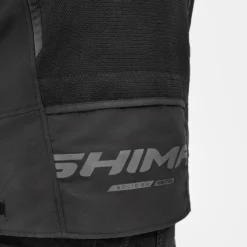 Kurtka tekstylna SHIMA SOLID 2.0 VENTED BLACK czarny