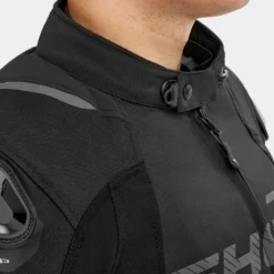 Kurtka tekstylna SHIMA SOLID 2.0 FLUO czarny żółty fluo