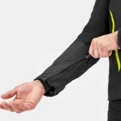 Kurtka tekstylna SHIMA SOLID 2.0 FLUO czarny żółty fluo