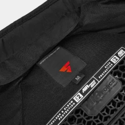Kurtka tekstylna SHIMA SOLID 2.0 FLUO czarny żółty fluo