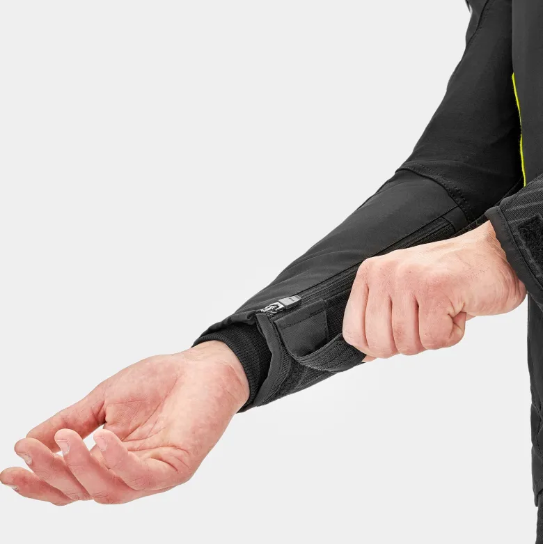 Kurtka tekstylna SHIMA SOLID 2.0 FLUO czarny żółty fluo