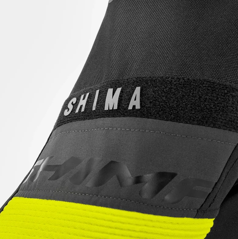 Kurtka tekstylna SHIMA SOLID 2.0 FLUO czarny żółty fluo