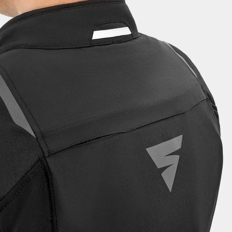 Kurtka tekstylna SHIMA SOLID 2.0 BLACK/WHITE czarny biały
