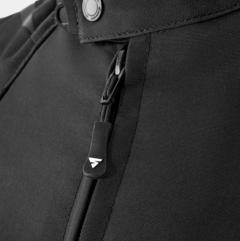 Kurtka tekstylna SHIMA SOLID 2.0 BLACK/WHITE czarny biały