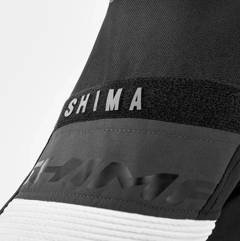 Kurtka tekstylna SHIMA SOLID 2.0 BLACK/WHITE czarny biały