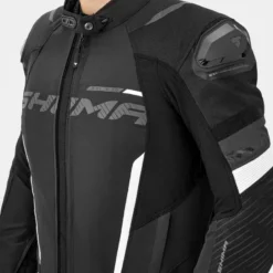 Kurtka tekstylna SHIMA SOLID 2.0 BLACK/WHITE czarny biały