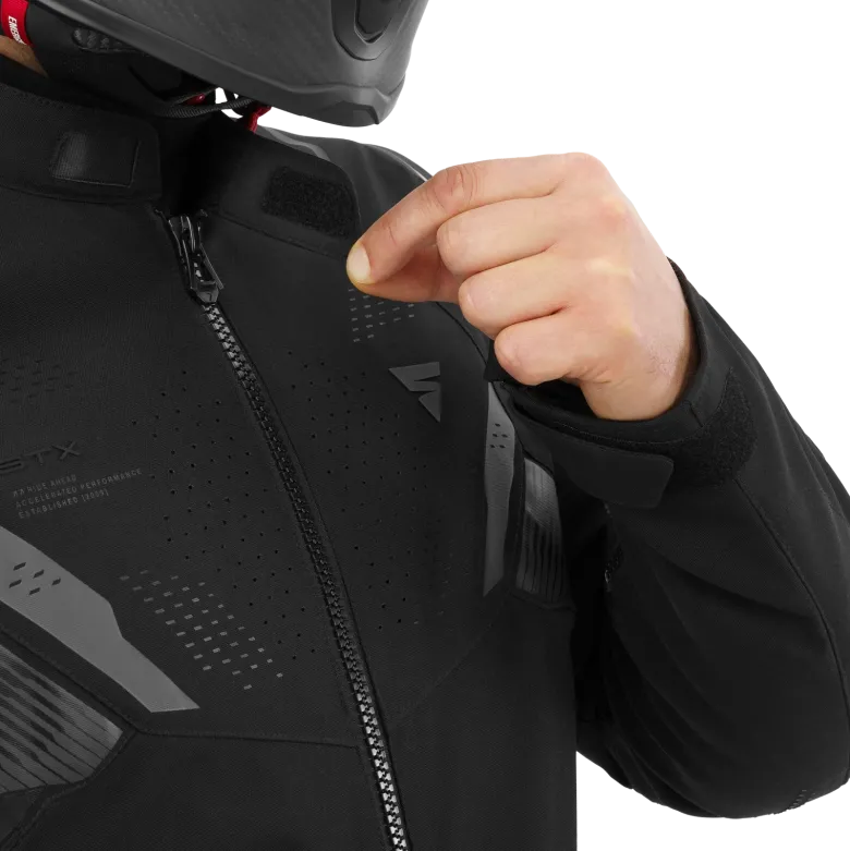 Kurtka tekstylna SHIMA STX BLACK czarny