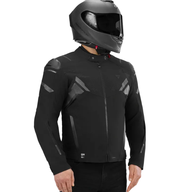 Kurtka tekstylna SHIMA STX BLACK czarny