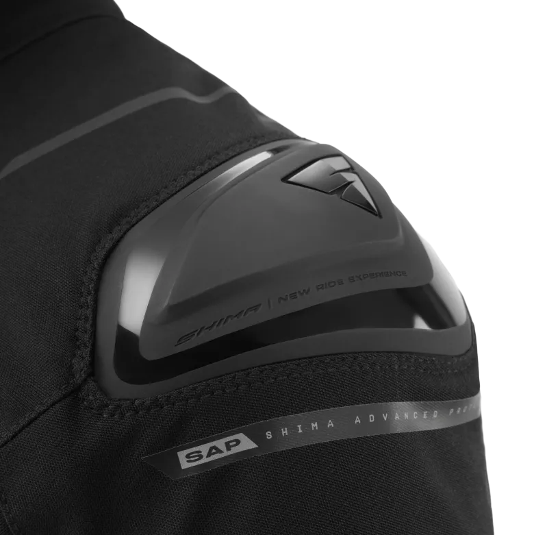 Kurtka tekstylna SHIMA STX BLACK czarny